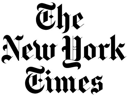 O logotipo do New York Times