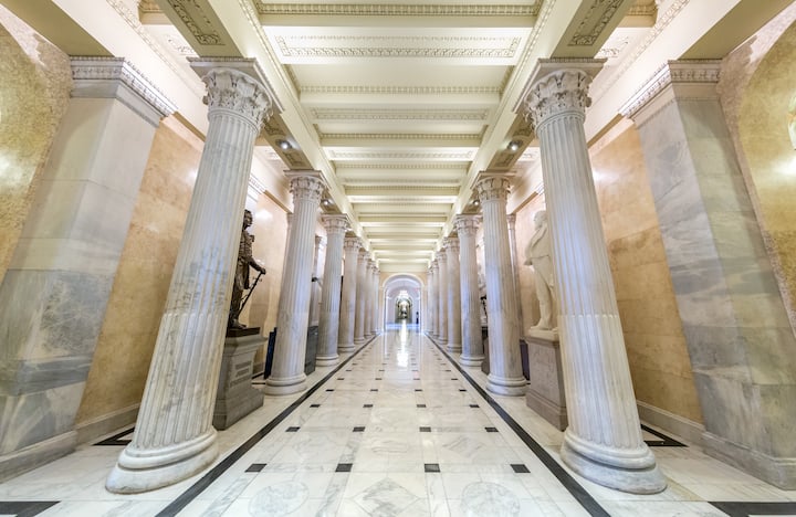 United States Capital building where lawmakers passed the Human Trafficking Prevention Act of 2022.