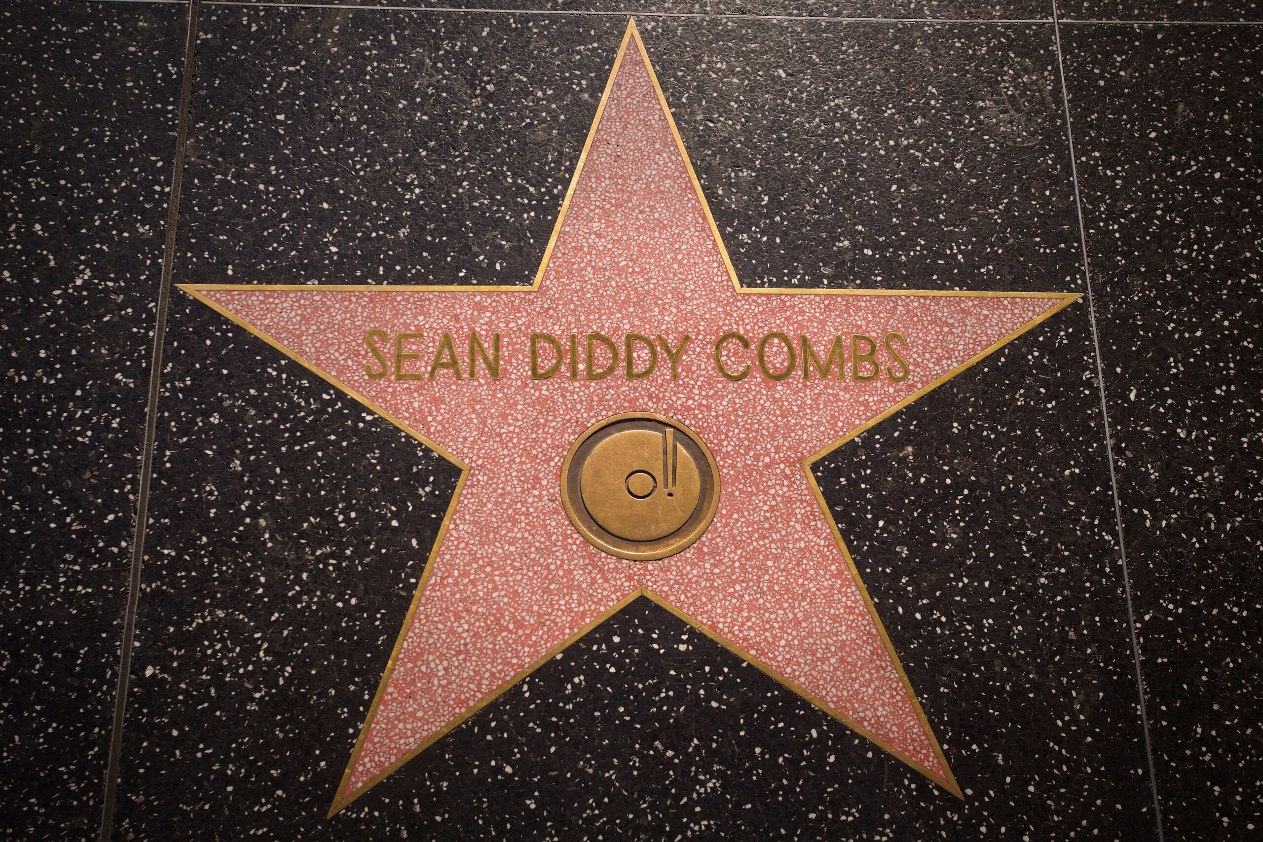 Sean Diddy Combs star on the Hollywood Walk of Fame